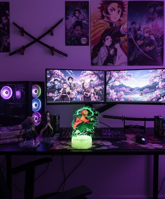 Lampe 3D Demon Slayer