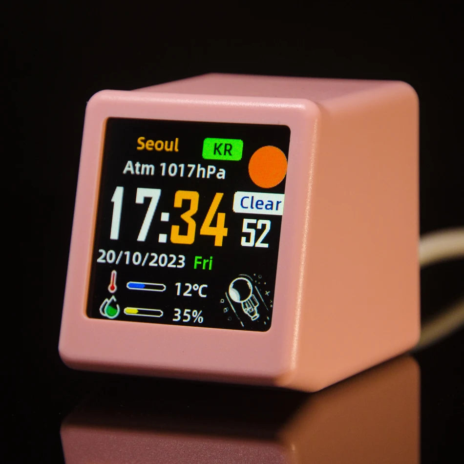 Horloge Bureau & Cadre Animé