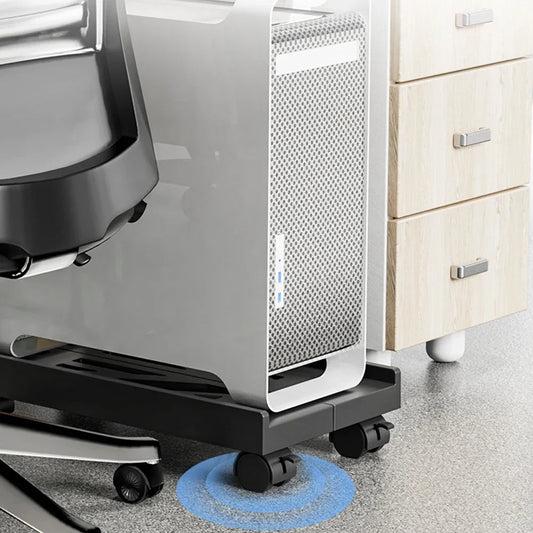 Support PC Tour Mobile Ajustable avec Roulettes