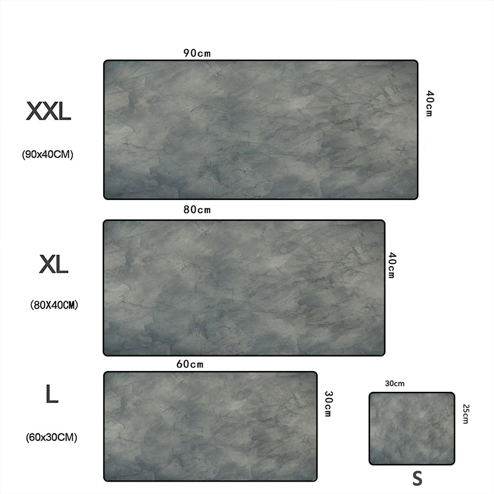 Tapis de Souris XXL Série Gris