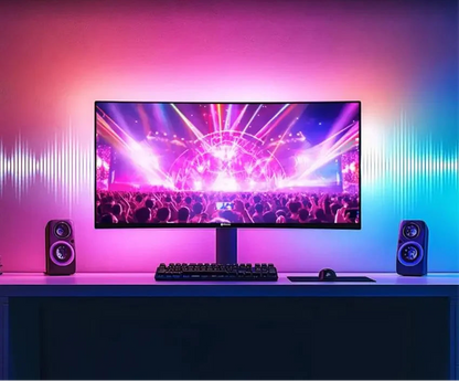Bande LED RGBIC pour Écran PC – Ambilight