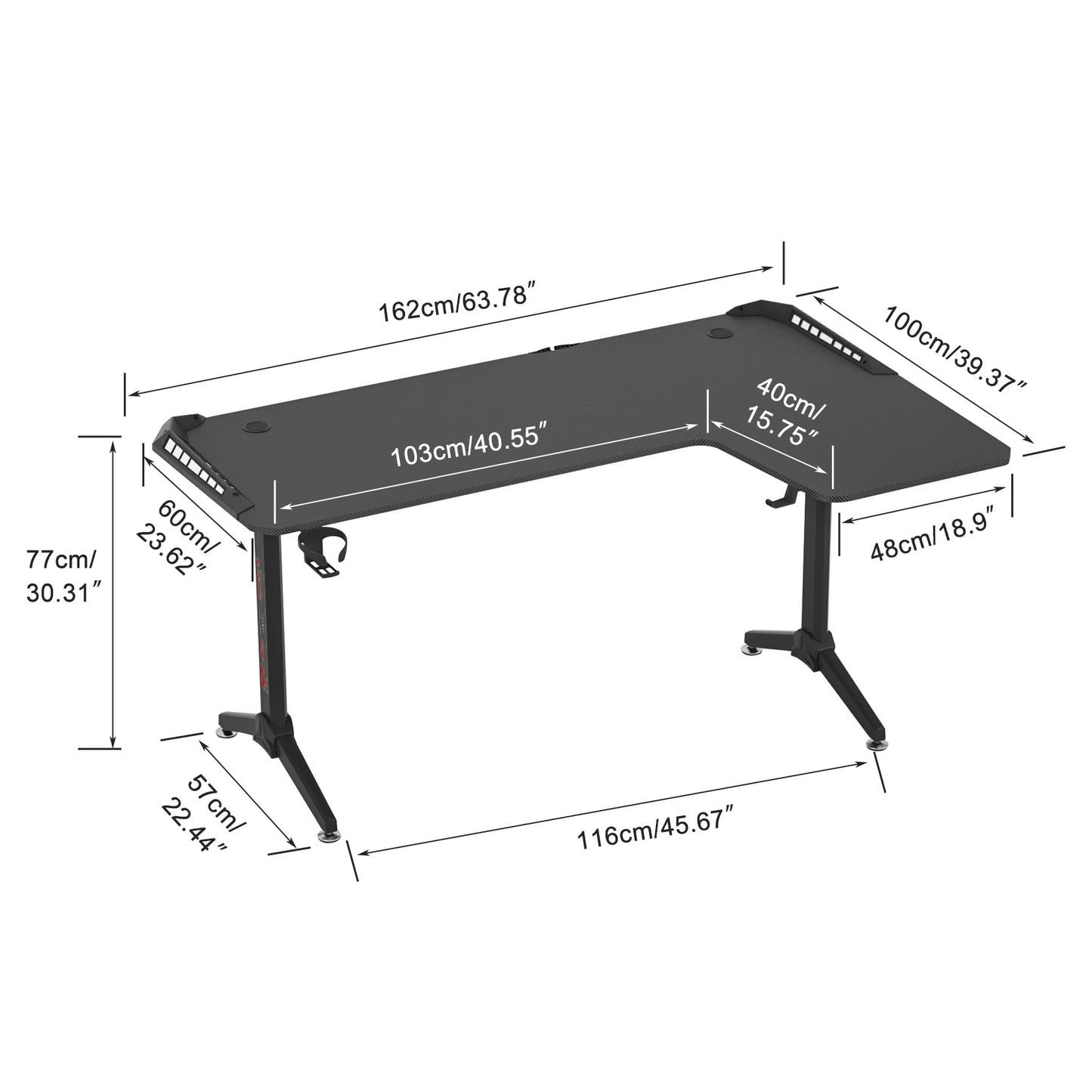 Bureau Gaming en L