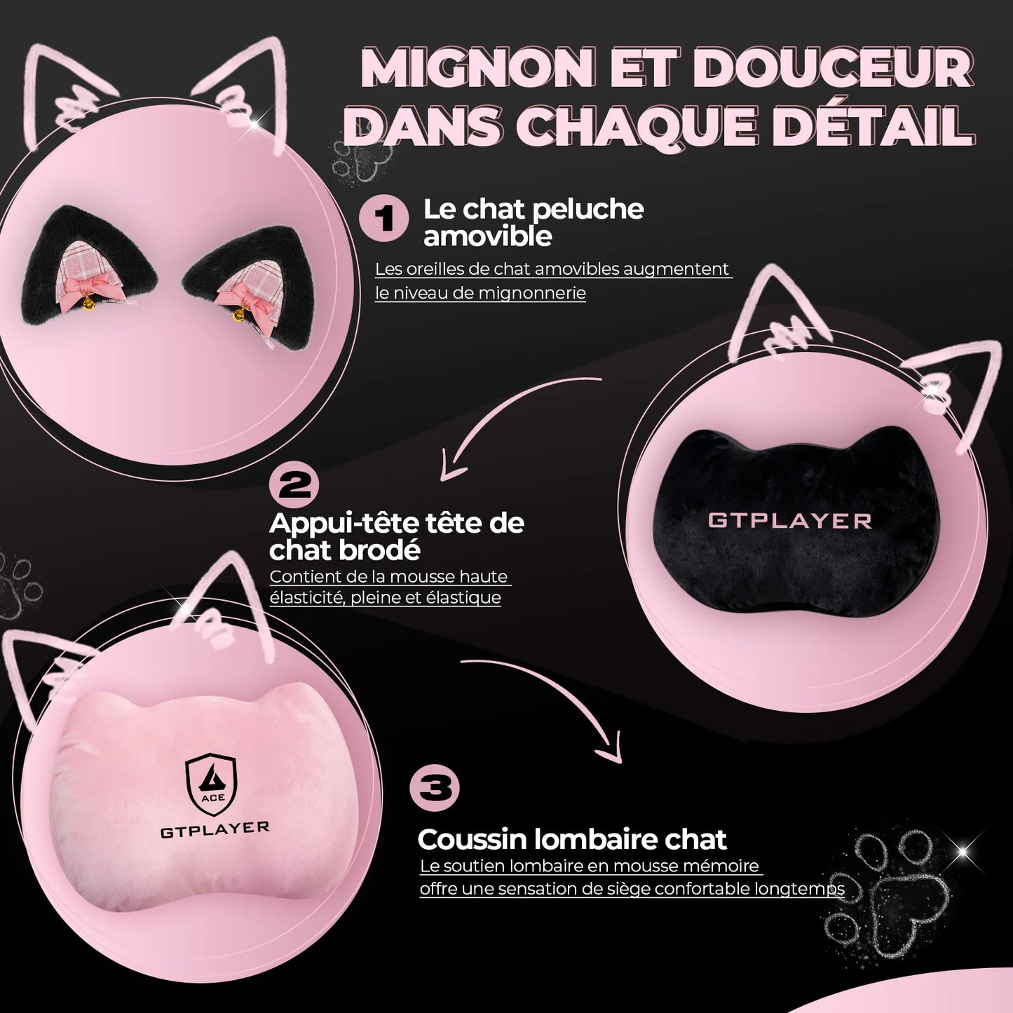 Chaise Gaming GTPLAYER