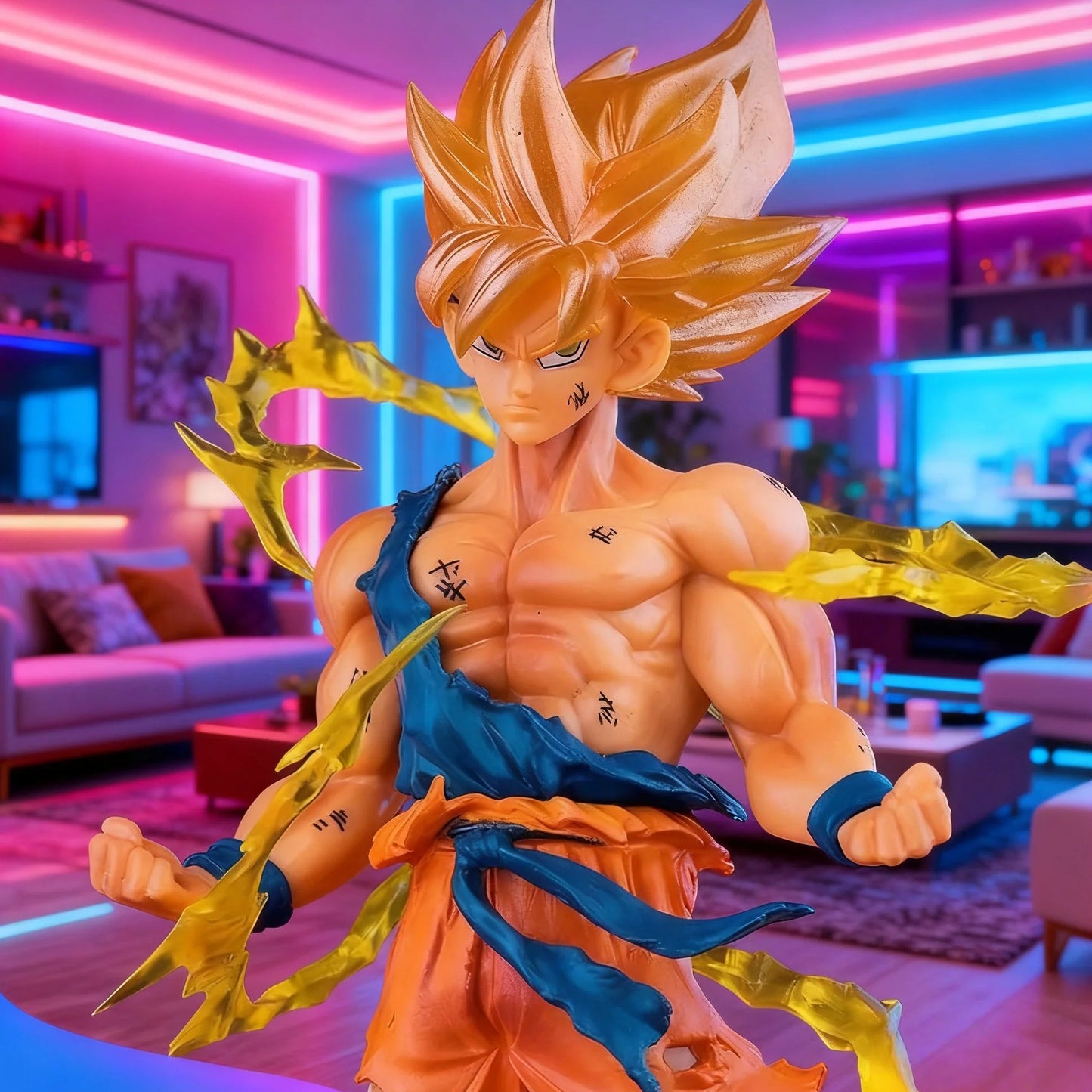 Figurine Dragon Ball Son Goku Super Saiyan – Décoration et Collection