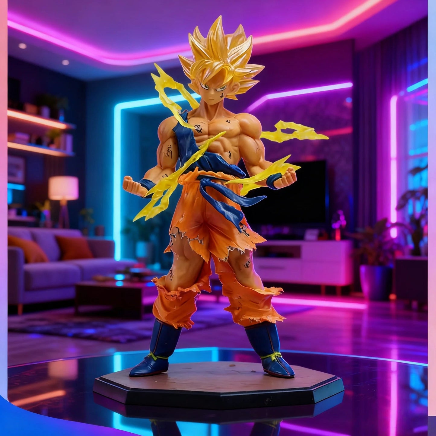Figurine Dragon Ball Son Goku Super Saiyan – Décoration et Collection