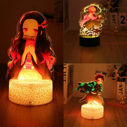 Lampe 3D Demon Slayer