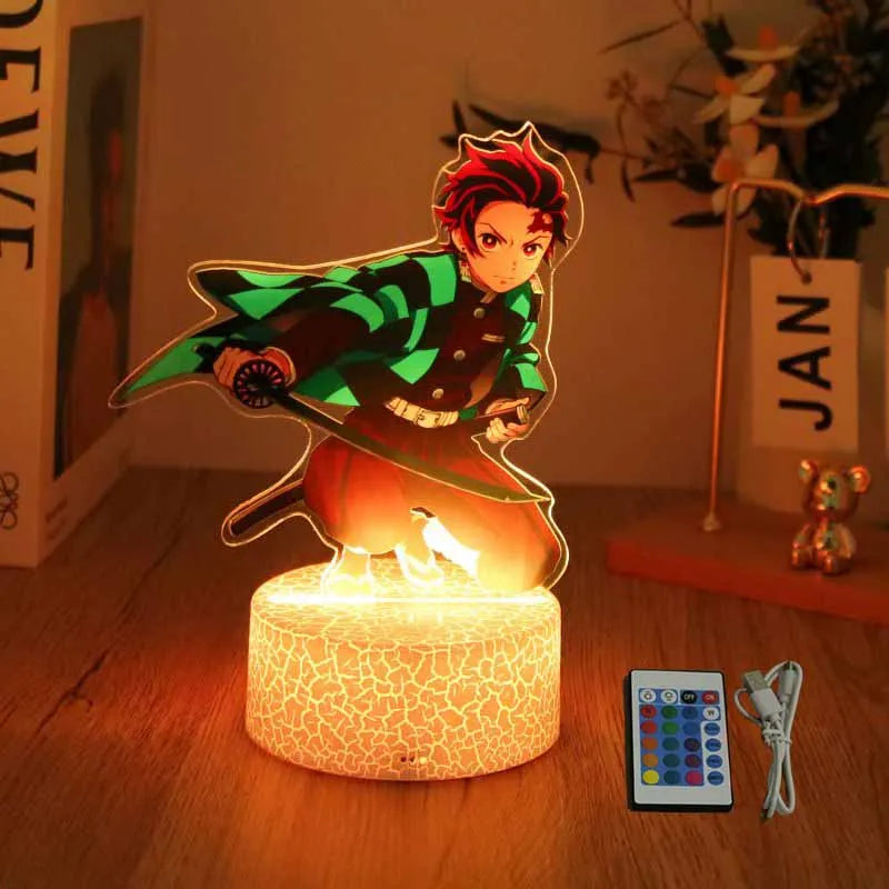 Lampe 3D Demon Slayer