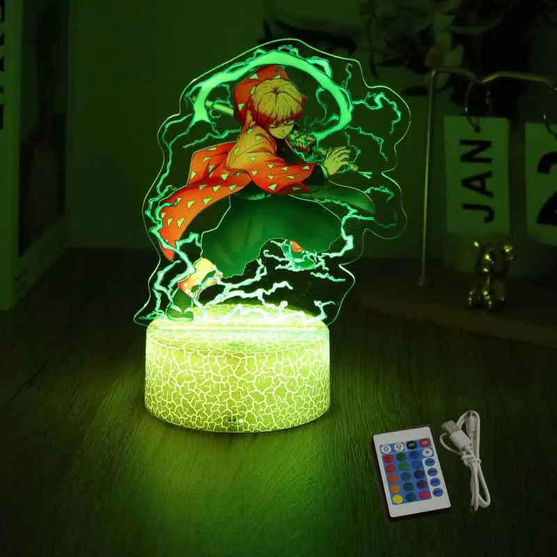 Lampe 3D Demon Slayer