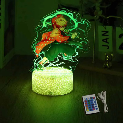 Lampe 3D Demon Slayer