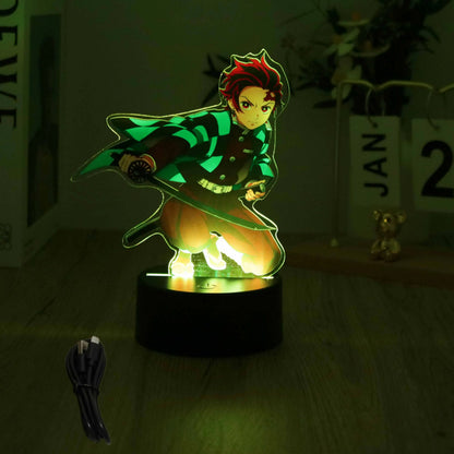 Lampe 3D Demon Slayer