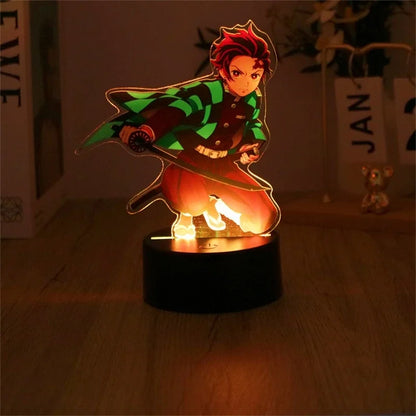 Lampe 3D Demon Slayer