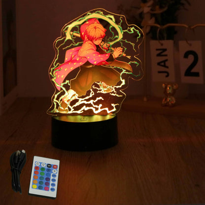 Lampe 3D Demon Slayer