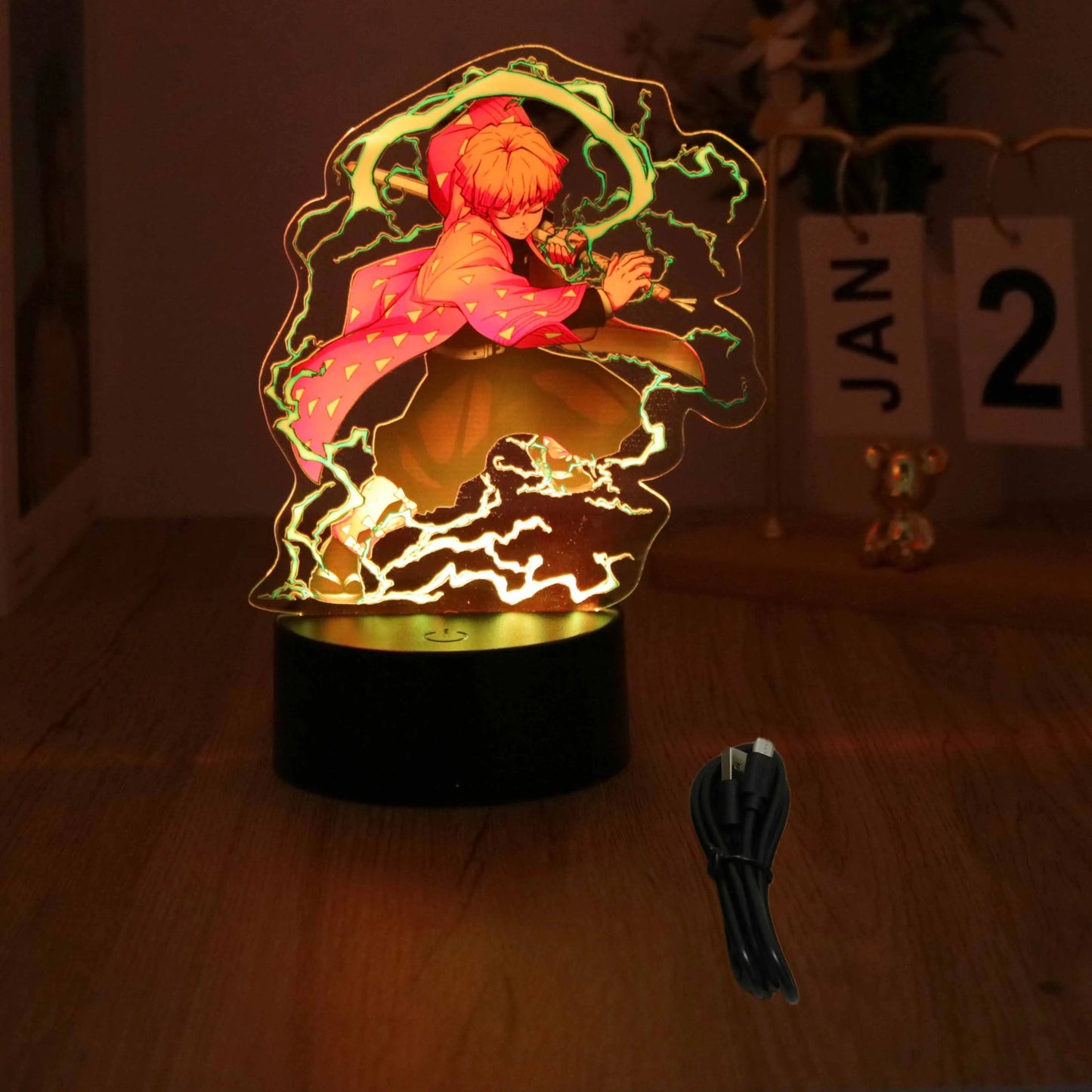 Lampe 3D Demon Slayer