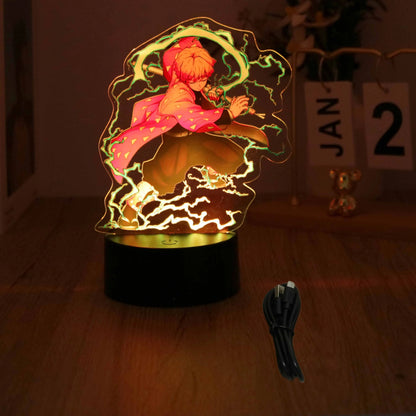Lampe 3D Demon Slayer
