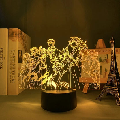 Lampe 3D Demon Slayer LED Tanjiro & Nezuko