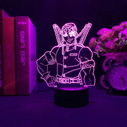 Lampe 3D Demon Slayer LED Tanjiro & Nezuko