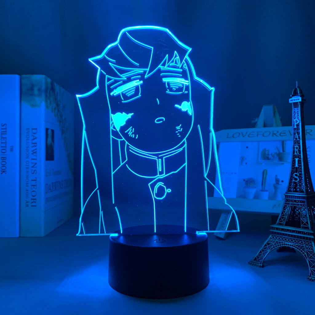 Lampe 3D Demon Slayer LED Tanjiro & Nezuko