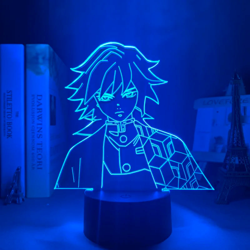 Lampe 3D Demon Slayer LED Tanjiro & Nezuko