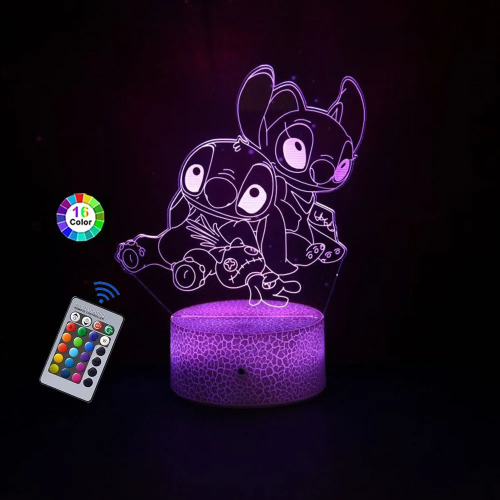 Lampe 3D Illusion Stitch 2025
