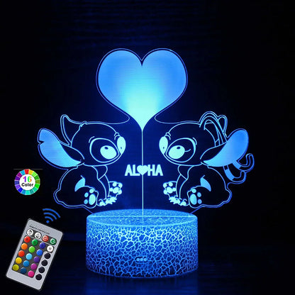Lampe 3D Illusion Stitch 2025