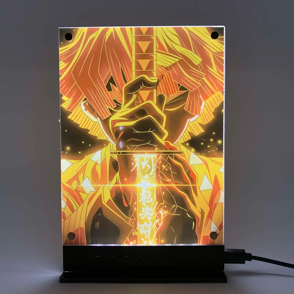 Lampe LED Déco Demon Slayer Zenitsu