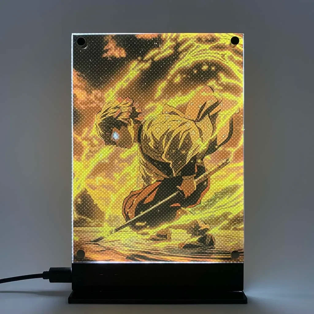 Lampe LED Déco Demon Slayer Zenitsu