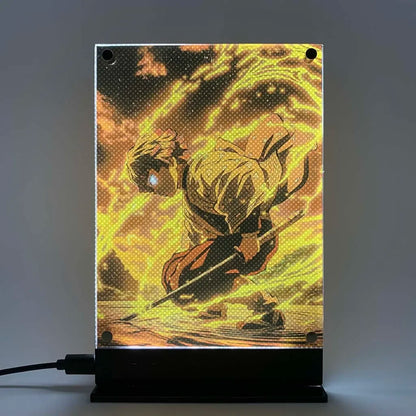 Lampe LED Déco Demon Slayer Zenitsu
