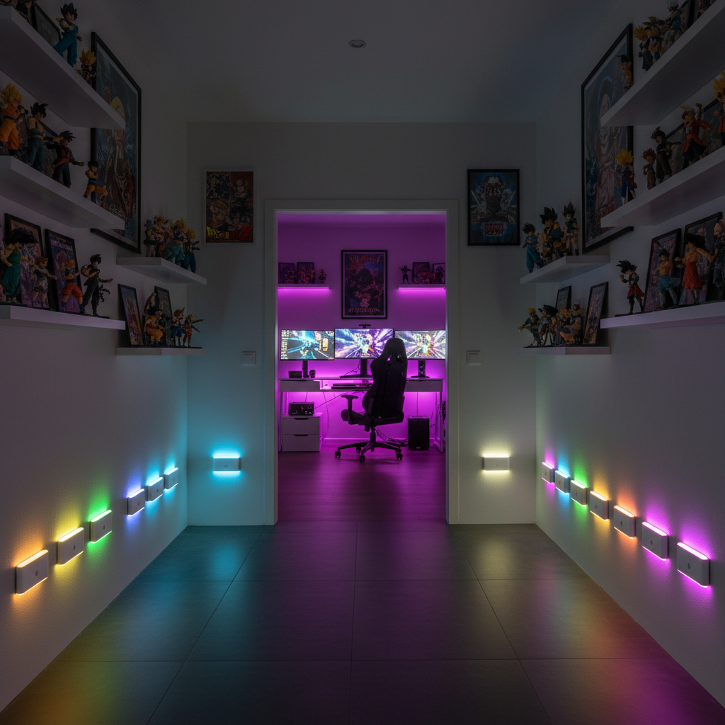Lampe LED détecteur de mouvement