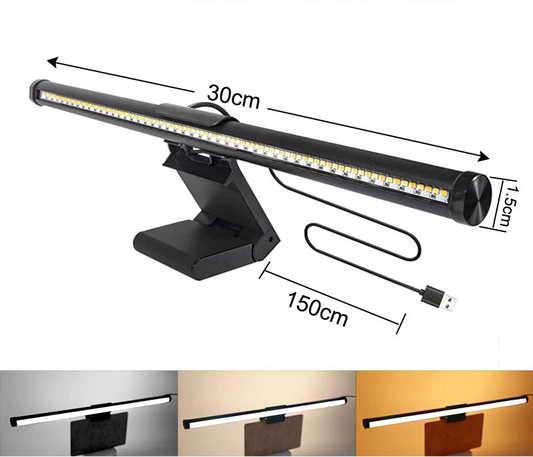 Lampe LED pour Écran PC – Barre Lumineuse Bureau & Ordinateur