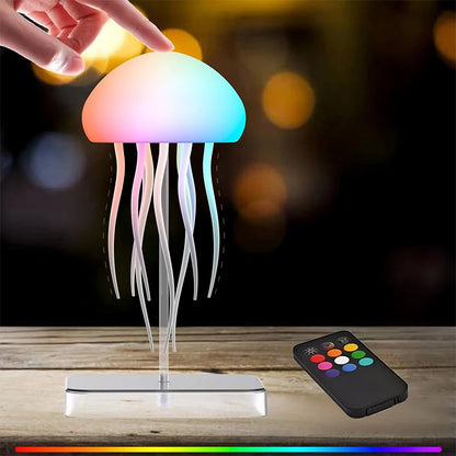 Lampe Méduse LED 9 Tentacules avec Télécommande