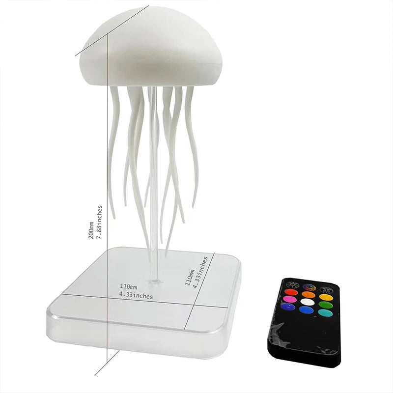 Lampe Méduse LED 9 Tentacules avec Télécommande