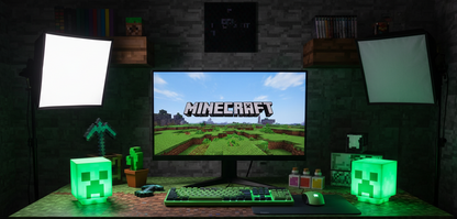 Lampe Minecraft Creeper LED pour Chambre