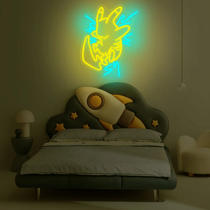 Lampe Néon Pikachu LED