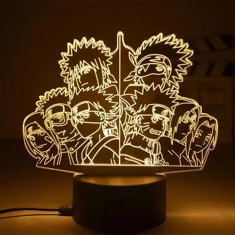 Lampe Naruto 3D LED