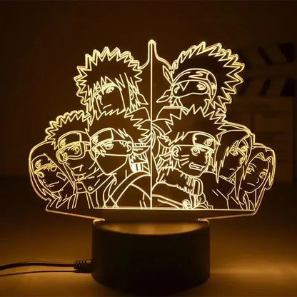 Lampe Naruto 3D LED