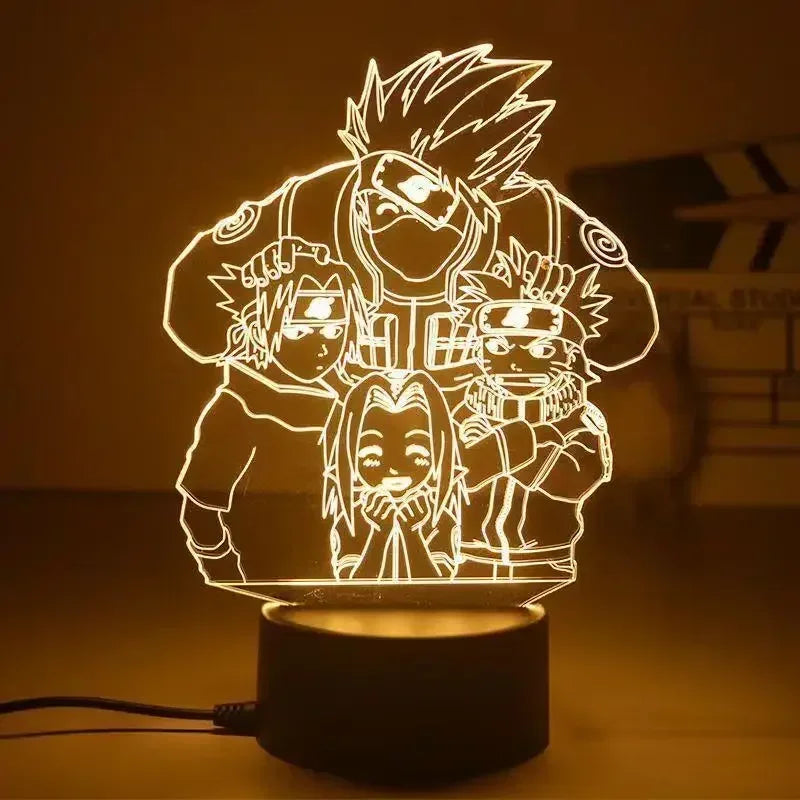Lampe Naruto 3D LED