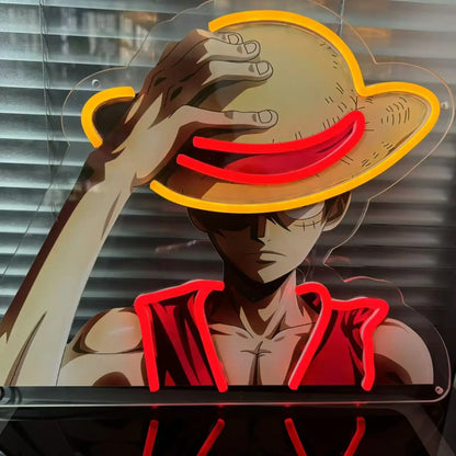 Néon LED ONE PIECE Luffy