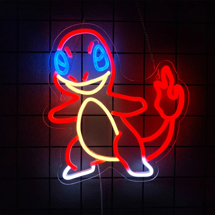 Neon LED Dinosaure Anime