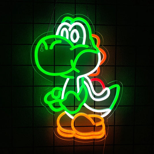 Neon LED Dinosaure Anime