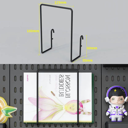 Panneau Pegboard Sans Perçage – Organisateur Mural avec Étagères pour Chambre Gamer