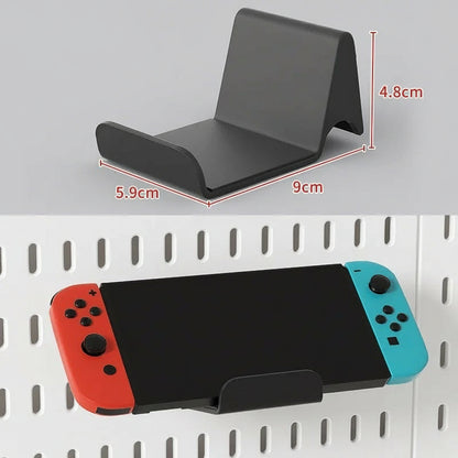 Panneau Pegboard Sans Perçage – Organisateur Mural avec Étagères pour Chambre Gamer