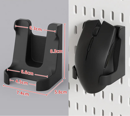 Panneau Pegboard Sans Perçage – Organisateur Mural avec Étagères pour Chambre Gamer