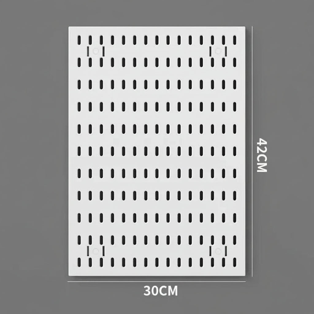 Panneau Pegboard Sans Perçage – Organisateur Mural avec Étagères pour Chambre Gamer