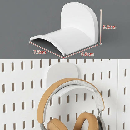 Panneau Pegboard Sans Perçage – Organisateur Mural avec Étagères pour Chambre Gamer