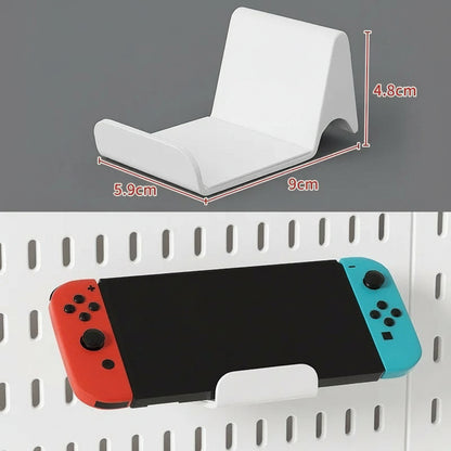 Panneau Pegboard Sans Perçage – Organisateur Mural avec Étagères pour Chambre Gamer