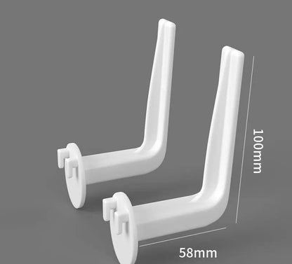 Panneau Pegboard Sans Perçage – Organisateur Mural avec Étagères pour Chambre Gamer