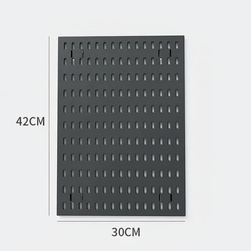 Panneau Pegboard Sans Perçage – Organisateur Mural avec Étagères pour Chambre Gamer