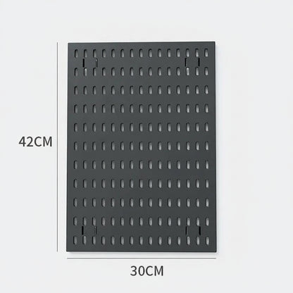 Panneau Pegboard Sans Perçage – Organisateur Mural avec Étagères pour Chambre Gamer