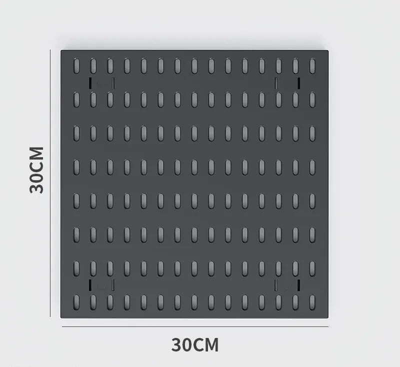 Panneau Pegboard Sans Perçage – Organisateur Mural avec Étagères pour Chambre Gamer