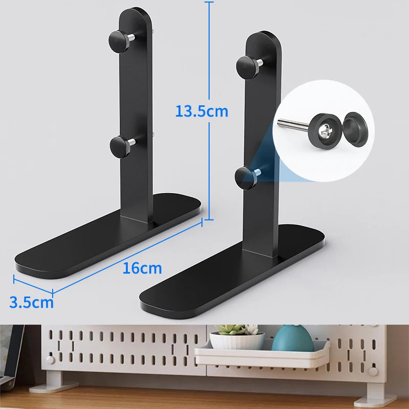 Panneau Pegboard Sans Perçage – Organisateur Mural avec Étagères pour Chambre Gamer